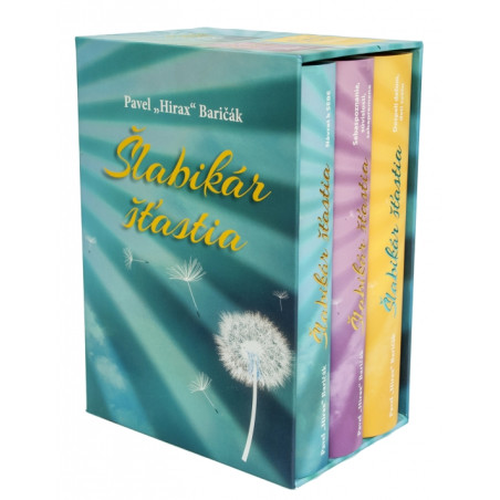Šlabikár šťastia - 3 diely v pevnej väzbe a luxusnom balení
