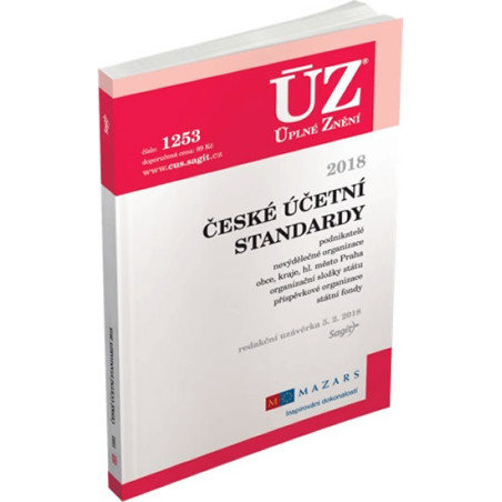 ÚZ 1253 České účetní standardy 2018