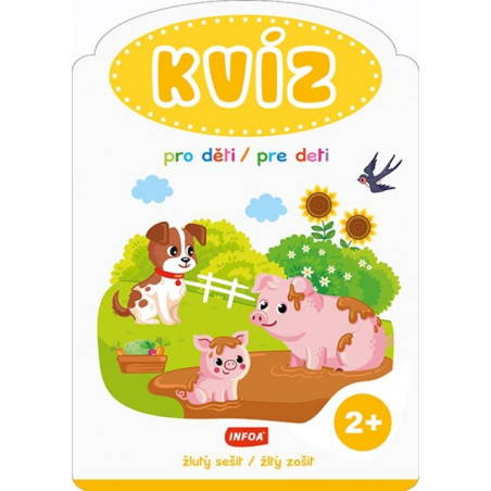 Kvíz pre deti 2+ žltý zošit