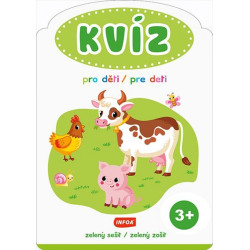 Kvíz pre deti 3+ zelený zošit