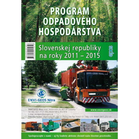 Program odpadového hospodárstva Slovenskej republiky na roky 2011 - 2015