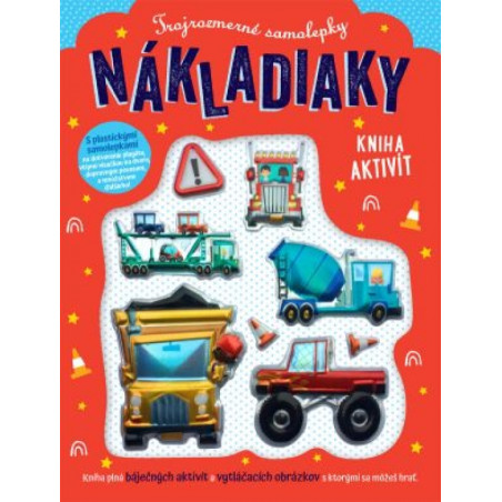 Trojrozmerné samolepky Nákladiaky