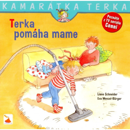 Terka pomáha mame