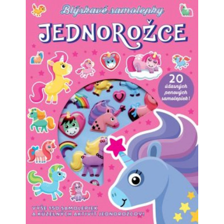 Jednorožce - Blýskavé samolepky