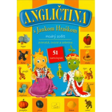 Angličtina s Jankom Hraškom - modrý zošit