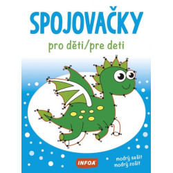 Spojovačky pro děti/pre deti - modrý zošit