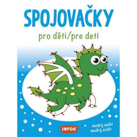 Spojovačky pro děti/pre deti - modrý zošit