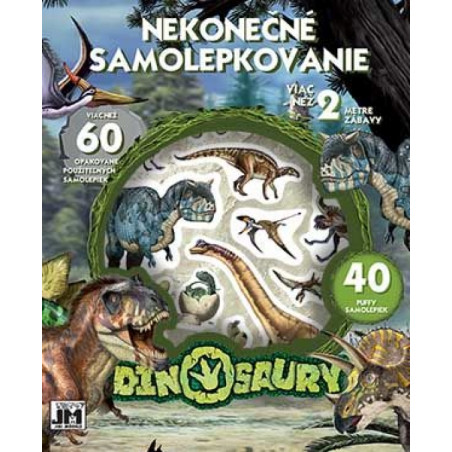 Nekonečné samolepkovanie/ Dinosaury