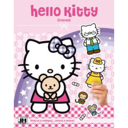 Samolepková knižka/ Hello Kitty Zvieratá