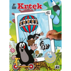 Vodová vymaľovanka/ Krtko 4
