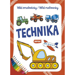 Velké omalovánky / Veľké maľovanky - Technika