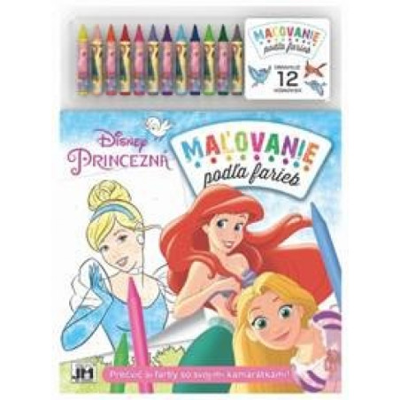 Maľovanie podľa farieb/ Princezné