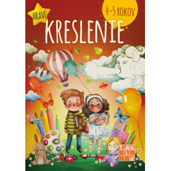 Hravé kreslenie pre deti 4-5 rokov PZ