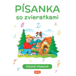 Písanka so zvieratkami - Písané písmená