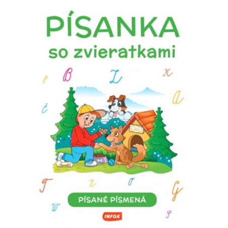 Písanka so zvieratkami - Písané písmená