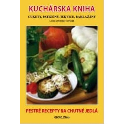 Kuchárska kniha, cukety, patizóny, tekvice, baklažány