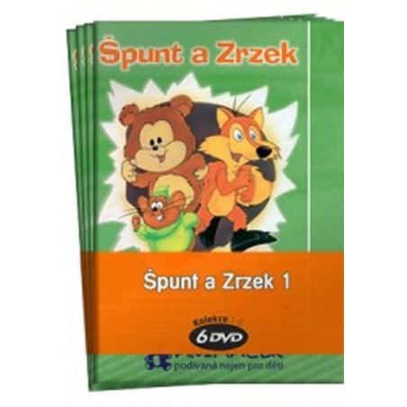 Špunt a Zrzek 1. - kolekce 6 DVD