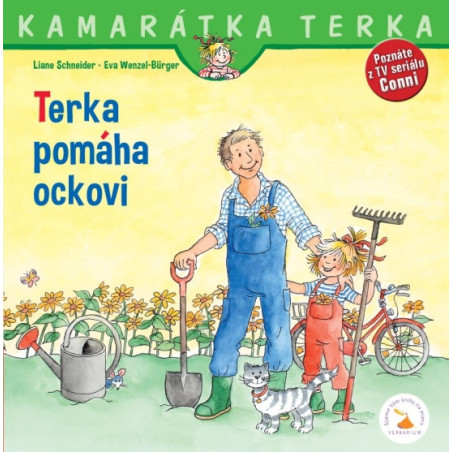 Terka pomáha ockovi