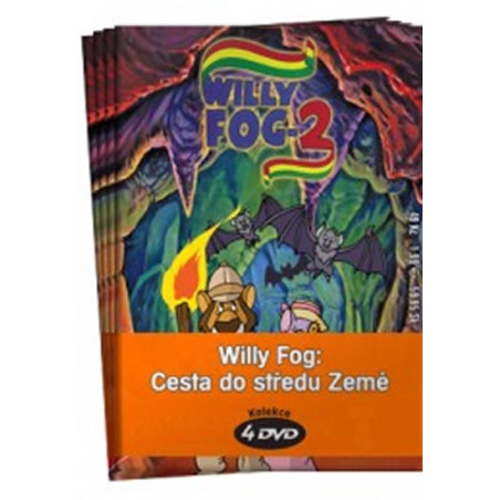 Willy Fog: Cesta do středu Země - kolekce 4 DVD