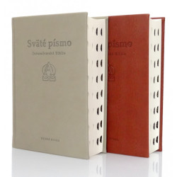 Sväté písmo - Jeruzalemská Biblia (šedá, hnedá ostré hrany)