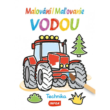 Maľovanie vodou -Technika