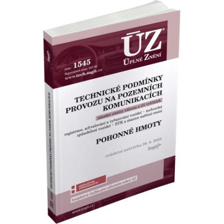 ÚZ 1545 Technické podmínky provozu