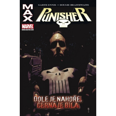 Punisher Max 4 - Dole je nahoře, černá je bílá