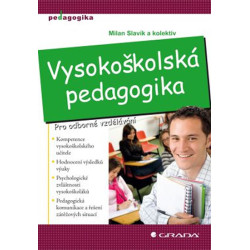 Vysokoškolská pedagogika - Pro odborné v