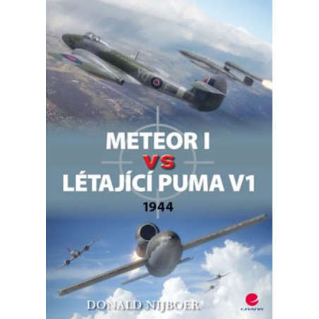 Meteor I vs létající puma V1 - 1944