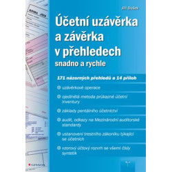 Účetní uzávěrka a závěrka v přehledech snadno a rychle
