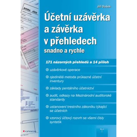 Účetní uzávěrka a závěrka v přehledech snadno a rychle