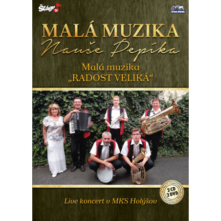 Malá muziky Nauše Pepíka - Malá muzika, radost veliká - 2 CD + 2 DVD