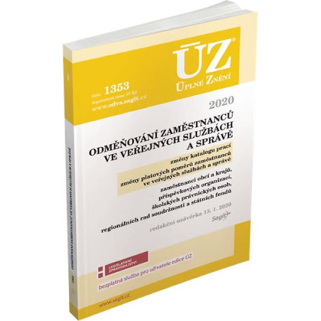 ÚZ 1353 Odměňování zaměstnanců ve veřejn
