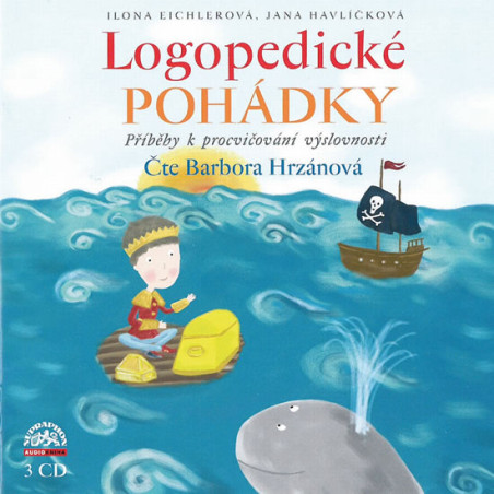 Logopedické pohádky - Příběhy k procvičování výslovnosti - 3CD (Čte Barbora Hrzánová)