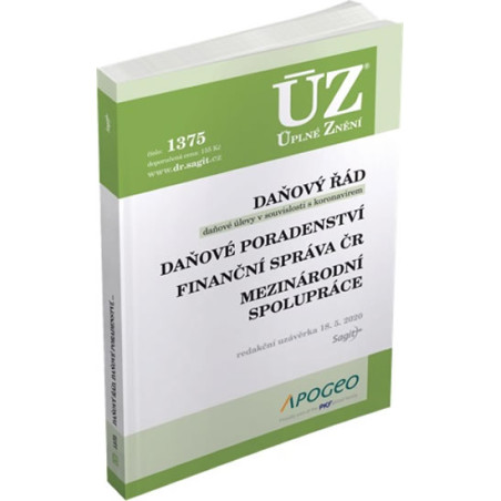ÚZ 1375 Daňový řád