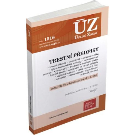 ÚZ 1516 Trestní předpisy