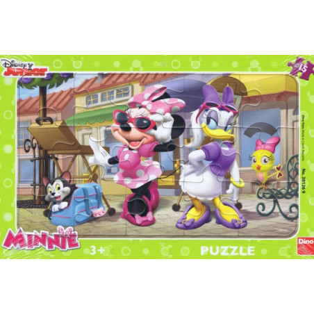 Minnie na Montmartru - puzzle 15 dílků
