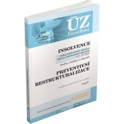 ÚZ 1609 Insolvence, Preventivní restrukturalizace