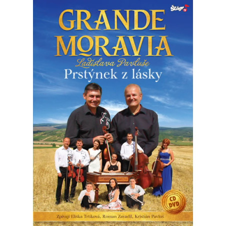Grande Moravia - Prstýnek z lásky - CD + DVD
