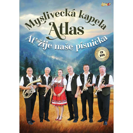Myslivecká kapela Atlas-Ať žije písnička - CD + DVD