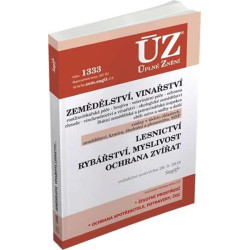 ÚZ 1433 Zemědělství, Vinařství, Lesnictví, Myslivost, Rybářství, Ochrana zvířat