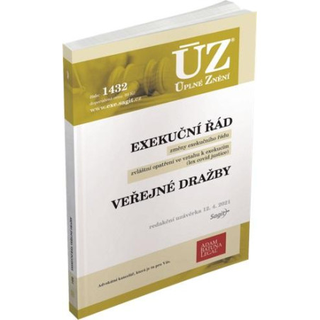 ÚZ 1432 Exekuční řád, veřejné dražby