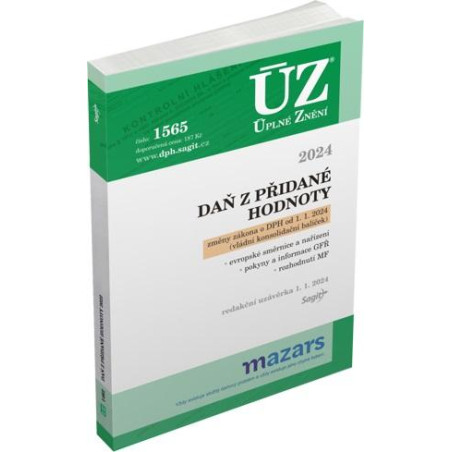 ÚZ 1565 Daň z přidané hodnoty