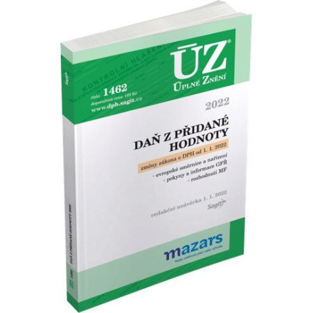ÚZ 1462 Daň z přidané hodnoty
