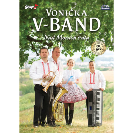 Vonička V - Band - Nad Moravú svítá - CD + DVD