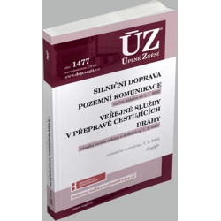 ÚZ 1477 Silniční doprava