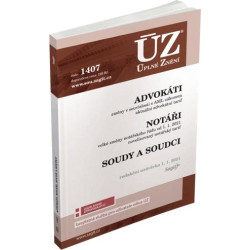 ÚZ 1407 Soudy a soudci, Advokáti