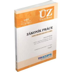 ÚZ 1421 Zákoník práce