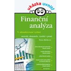 Finanční analýzy - metody, ukazatele, využití v praxi - 5.vydání