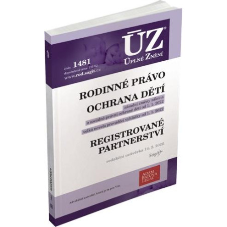ÚZ 1481 Rodinné právo